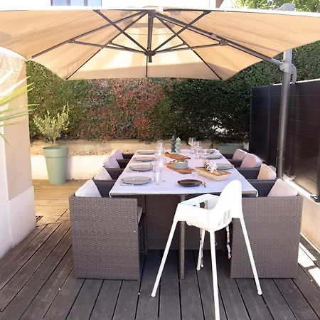 Elegante 3chambres Terrasse Et Parking Zenith Ferienhaus *
